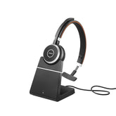 Jabra Evolve 65 SE Mono - mit Ladestation - 6593-833-399, Verkabelt & Kabellos, Anrufe/Musik, 20 - 20000 Hz, 282,1 g, Kopfhörer, Schwarz