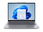 Lenovo ThinkBook 14 G6 ABP 21KJ - 180°-Scharnierdesign - AMD Ryzen 5 7530U / 2.3 GHz - Win 11 Pro - Radeon Graphics - 16 GB RAM - 512 GB SSD NVMe - 35.6 cm (14") IPS 1920 x 1200 Wi-Fi 6 Bluetooth Dual Tone Arctic Gray kbd: Deutsch