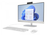 HP 24-cr0006ng - All-in-One (Komplettlösung) - Ryzen 5 7520U / 2.8 GHz - RAM 16 GB - SSD 512 GB - NVMe - Radeon 610M - 1GbE, Wi-Fi 6, Bluetooth 5.3 - WLAN: 802.11a/b/g/n/ac/ax, Bluetooth 5.3 - Win 11 Home - Monitor: LED 60.5 cm (23.8")