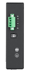 ZyXEL RGS100-5P, Unmanaged, L2, Gigabit Ethernet (10/100/1000), Power over Ethernet (PoE), Rack-Einbau, Wandmontage