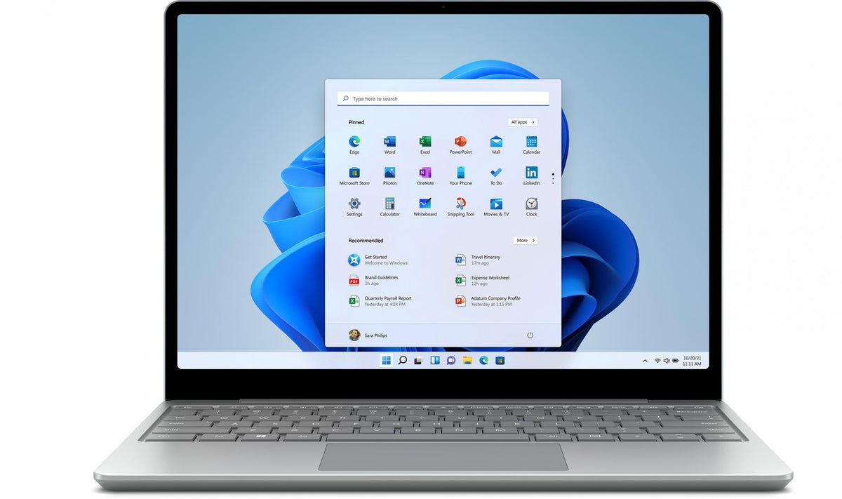 MICROSOFT Surface Laptop Go 2 | i5 8GB/128GB Platin