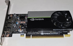 PNY nVidia GeForce T400 Grafikkarte NVIDIA T400  384 Shader Einheiten  1.425 MHz  GDDR6  64 Bit  10 Gbit/s Speichertakt  aktiv Kühlung  DirectX 12.1  OpenGL 4.6  7680 x 4320