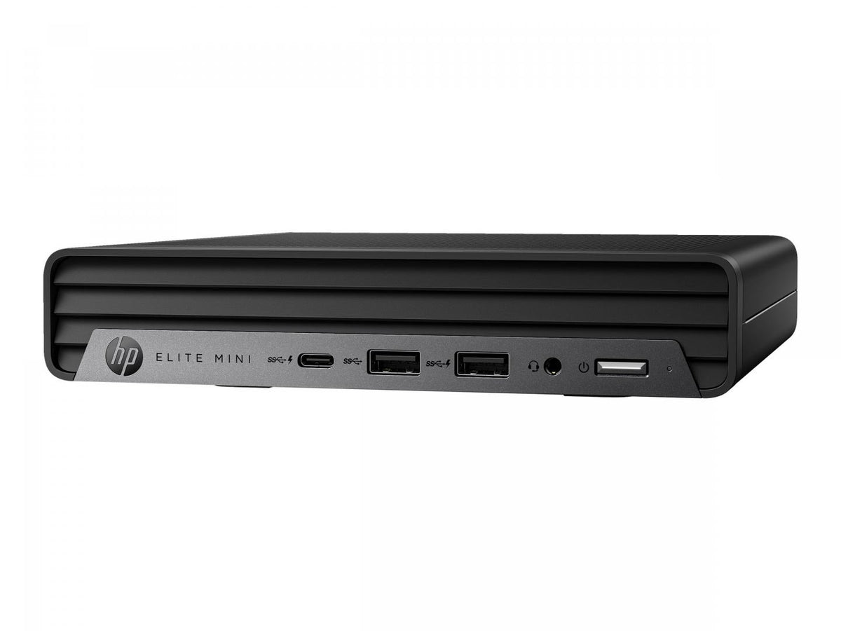 HP Elite 800 G9 - Mini Desktop - Core i5 12500 / 3 GHz - vPro - RAM 16 GB - SSD 256 GB - NVMe, HP Value - UHD Graphics 770 - 1GbE, Bluetooth 5.2, Wi-Fi 6E - WLAN: Bluetooth 5.2, 802.11a/b/g/n/ac/ax (Wi-Fi 6E)