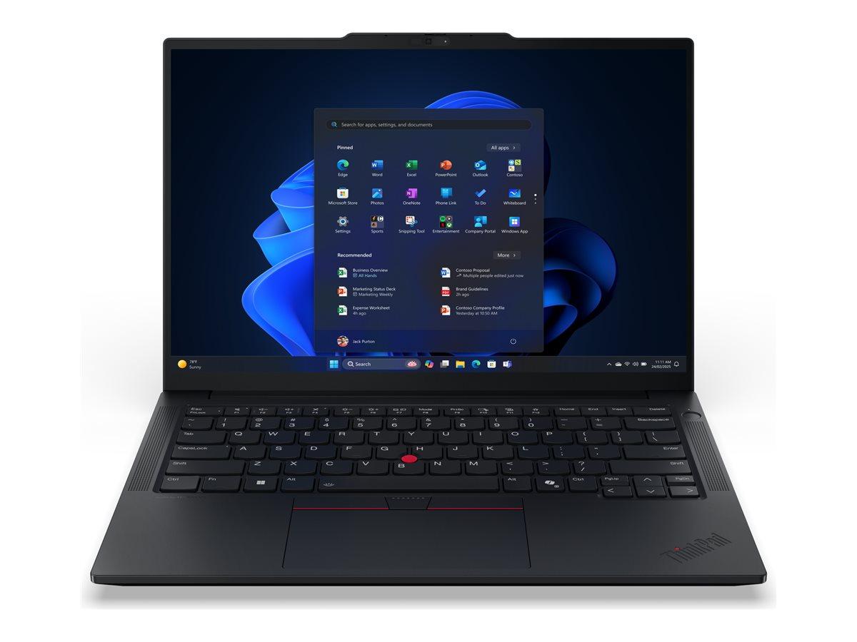 Lenovo ThinkPad E14 Gen 7 21U2 - 180°-Scharnierdesign - Intel Core Ultra 5 228V - Win 11 Pro - Arc Graphics 130V - 32 GB RAM - 512 GB SSD TCG Opal Encryption 2, NVMe - 35.6 cm (14")