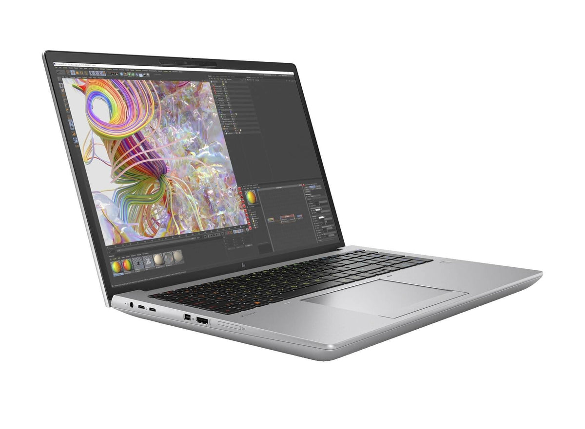 HP ZBook Fury 16 G10 Mobile Workstation 16.0 Zoll (40.64cm) WUXGA+ (1920x1200) AntiGlare LED Display SureView (Privacy) 1000nits Intel Core i7-13700HX (2.1 GHz | bis zu 5.0 GHz | 16 Kerne) 32GB (2x16GB) RAM 512GB PCIe NVMe SSD NVIDIA RTX A1000 (6GB) W11 P