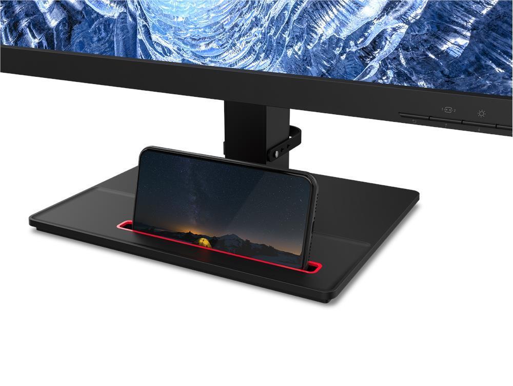Lenovo ThinkVision T24h-20 - 60,5 cm (23.8 Zoll) - 2560 x 1440 Pixel - Quad HD - LCD - 6 ms - Schwarz