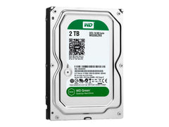 WD Caviar Green WD20EZRX 3,5" SATA 2.000 GB - Festplatte - 5.400 rpm 8,9 ms - Intern USB