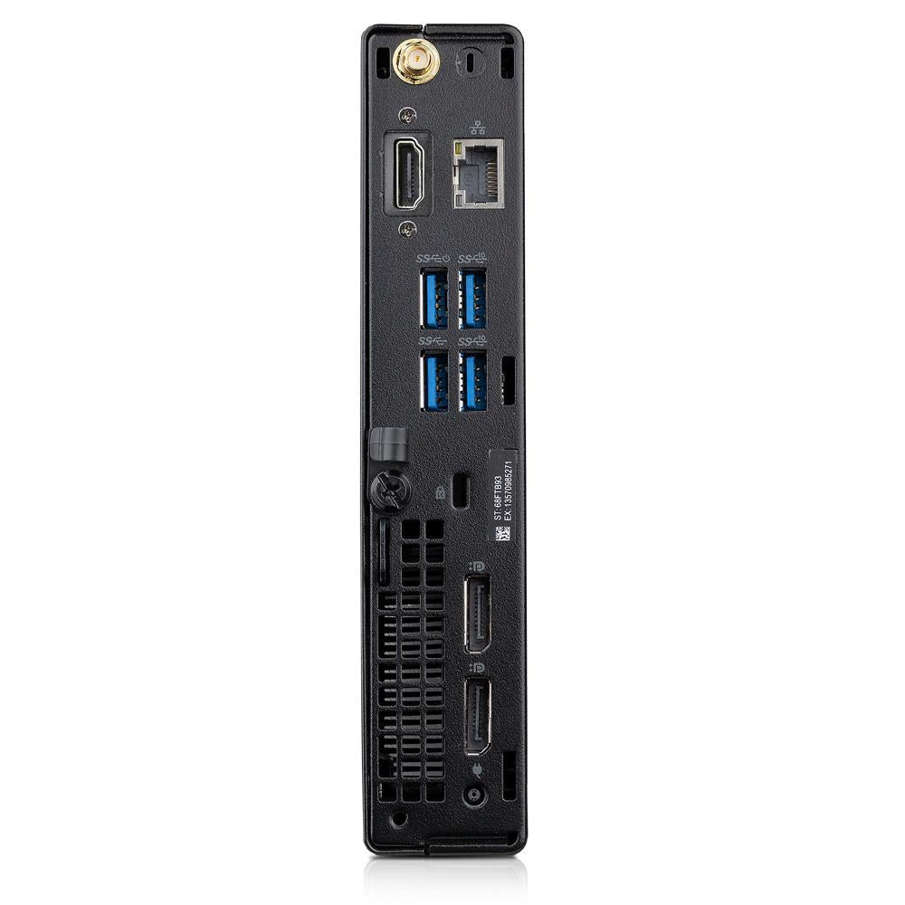 Dell Optiplex 7080 - Micro PC - Intel Core i5-10500T 16GB 256GB SSD + 1 TB HDD - Wifi 6 - Win 11 Pro schwarz Gebraucht ware / Neuwertig !!