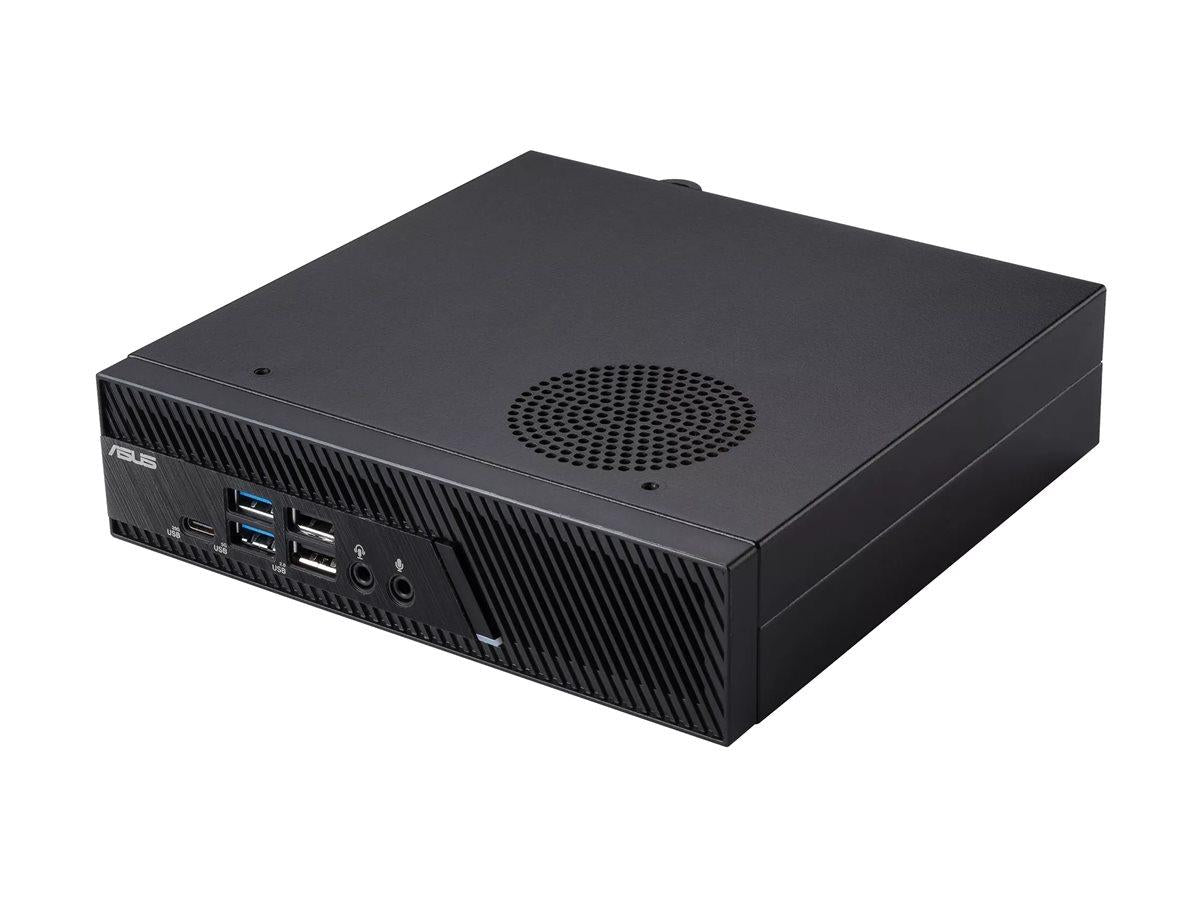 ASUS PB63 B3014MH - Mini-PC - Core i3 13100 / 3.4 GHz - RAM 8 GB - SSD 256 GB - UHD Graphics 730 - Wi-Fi 6E, Bluetooth 5.2, 1GbE - WLAN: 802.11a/b/g/n/ac/ax (Wi-Fi 6E)