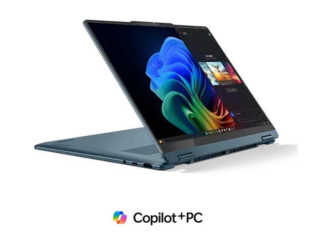 Lenovo Yoga 7 2-in-1 14AKP10 83JR - Flip-Design - AMD Ryzen AI 5 340 / 2 GHz - Win 11 Home - Radeon 840M - 16 GB RAM - 512 GB SSD NVMe - 35.6 cm (14")