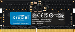 Crucial CT8G48C40S5, 8 GB, 1 x 8 GB, DDR5, 4800 MHz, 262-pin SO-DIMM
