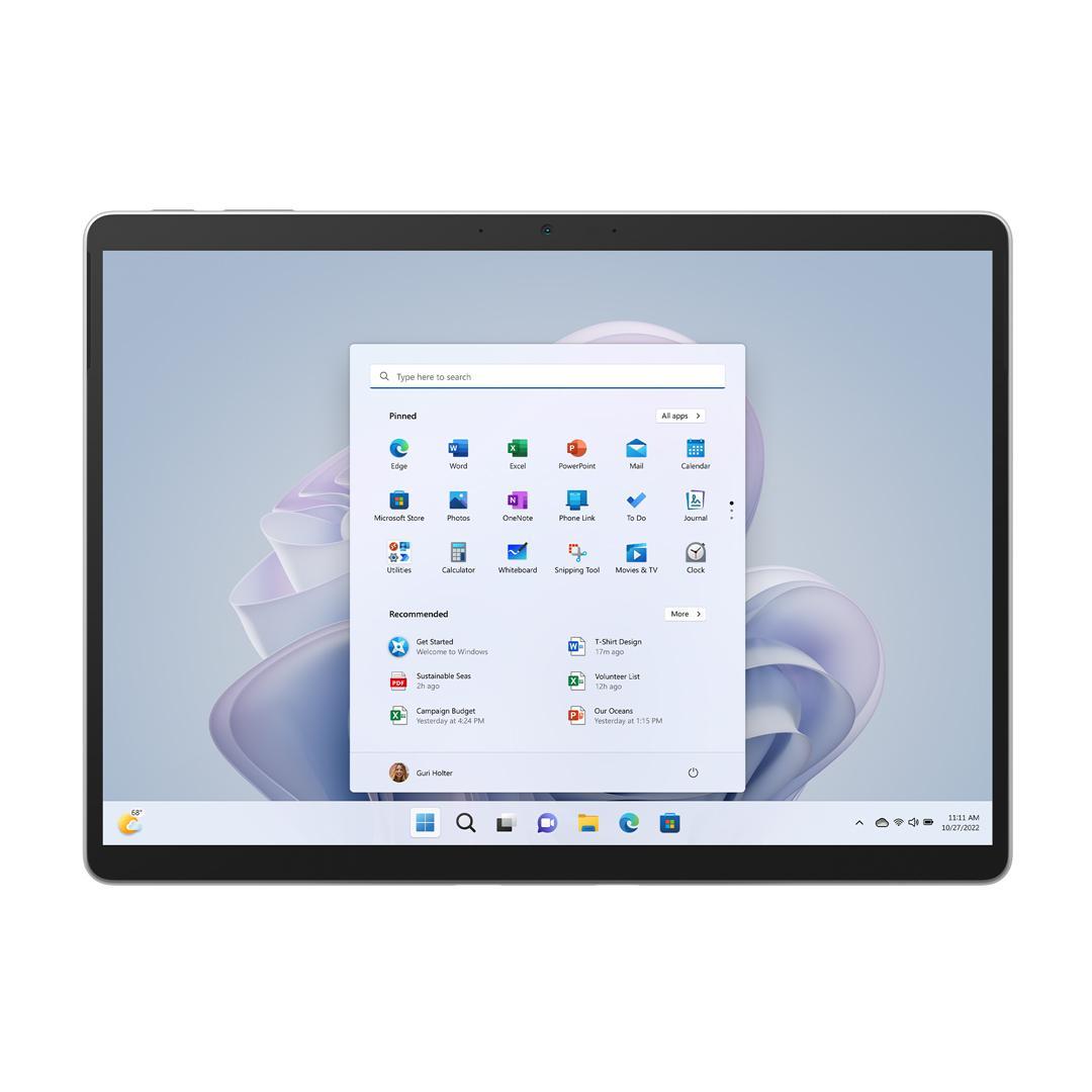 Microsoft Surface Pro 9 13 Zoll  Tablet i5/8/256 Platinum