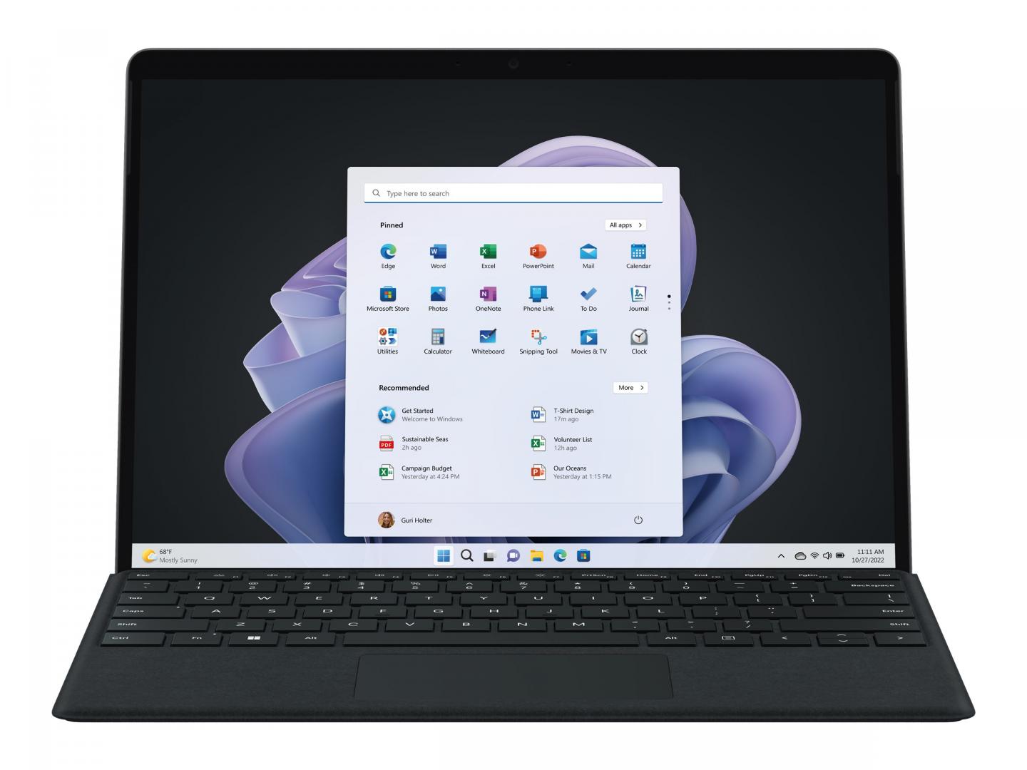 Microsoft Surface Pro 9 Tablet i5/8/256 Graphite / Schwarz