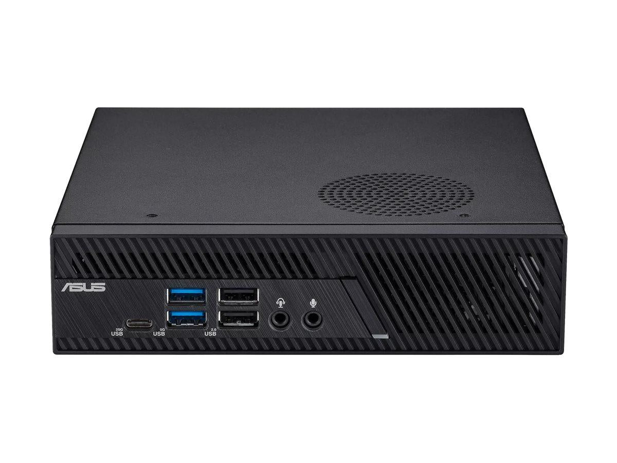ASUS PB63 B3014MH - Mini-PC - Core i3 13100 / 3.4 GHz - RAM 8 GB - SSD 256 GB - UHD Graphics 730 - Wi-Fi 6E, Bluetooth 5.2, 1GbE - WLAN: 802.11a/b/g/n/ac/ax (Wi-Fi 6E)