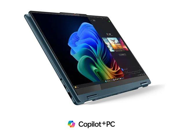 Lenovo Yoga 7 2-in-1 14AKP10 83JR - Flip-Design - AMD Ryzen AI 5 340 / 2 GHz - Win 11 Home - Radeon 840M - 16 GB RAM - 512 GB SSD NVMe - 35.6 cm (14")