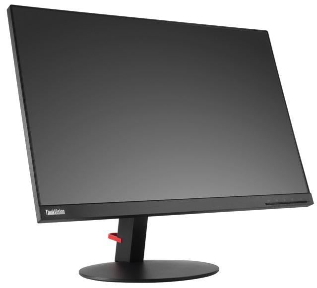 Lenovo ThinkVision T24d - 61 cm (24 Zoll) - 1920 x 1200 Pixel - WUXGA - LED - 7 ms - Schwarz